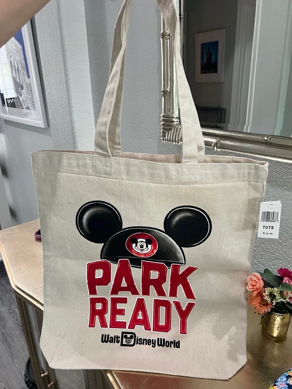 Disney Parks Tote Bag Park Ready